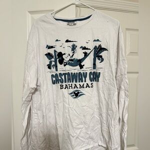 Disney Cruise Line Castaway Cay long sleeve shirt
Size XL
EUC